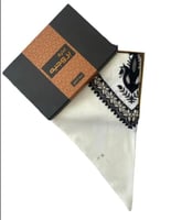 غترة بروجيه مطرز اسود موديل رقم 1