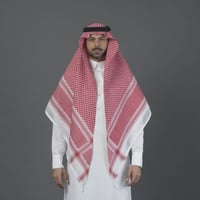 شماغ البسام الختم الاسود شلش