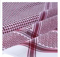 شماغ بروجيه الأدهم (عنابي)