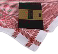 شماغ بروجيه رجالي أحمر زئبقي