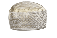 طاقيه ملكيه – فخامة مكية بتطريز مذهّبه