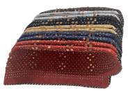 طاقية باكستانية مفتوحة من الأمام