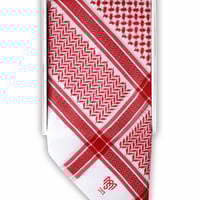 شماغ ماس الأحمر الفاخر سويسري