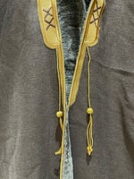 بشت رجالي شتوي وبر فروه لون بني غامق