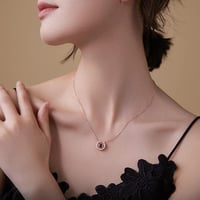 قلادة احبك بكل لغات العالم