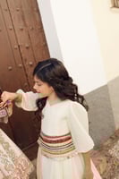 فستان بناتي بشك يدوي