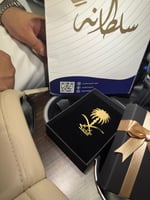 بروش سيفين ونخلة بالاسم