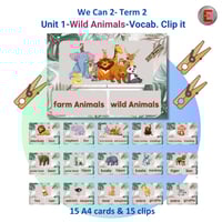 Unit 1-Wild Animals-Description Clip it