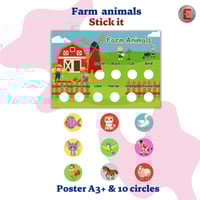 Farm Animals(stick it )