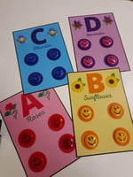 التعزيز الممغنط أ للغة الانجليزية لأربع مجموعات