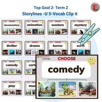 Storylines -U 5-Vocab Clip it