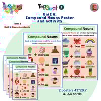 Unit 6-House Accidents -Compound Nouns poster &act...