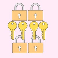 استراتيجية النصف الاخر القفل والمفتاح A4