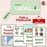 فلاشات سوبر قول 2 (Super Goal 2-Term1-Unit 4)