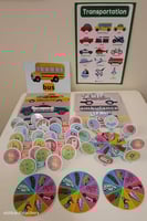 مجموعة المواصلات (عجلات -وسيلة -بطاقات)