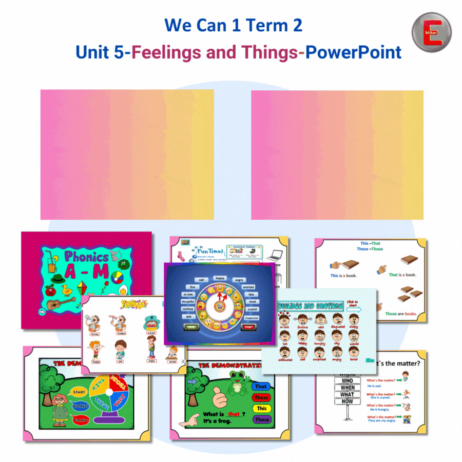 Unit 5-Feelings and Things-PowerPoint