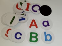 دوائر الأحرف الممغنطة الانجليزية