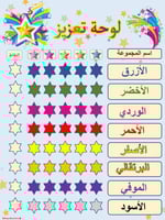 لوحة تعزيز الألوان لثمانية مجموعات العربية(3A+)