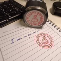 الختم الدائري (تصميم حسب الطلب )