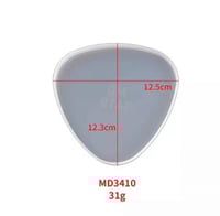 قالب سلكون كوستر بيضاوي 12.30*12.50