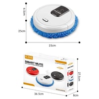 مكنسة كهربائية روبوت مع ممسحة