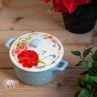 9059 قدور ميني متعددة الاستخدام مع غطاء بألوان زاه...