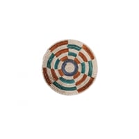 صحن خسف برتقالي و اخضر