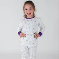 بجامة قطنيه برسومات مناسبة للبنين والبنات