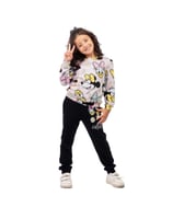 بجامة قطن خريفي/شتوي بناتي