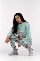 بجامة قطن خريفي/شتوي للعمر المحير