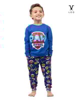 بجامة قطن خريفي/شتوي ولادي