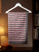 سكارف لويس فيتون - وردي