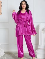 بجامه 3 قطع - فوشي