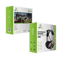 سماعة راس تن بلس للالعاب مع مايك 3.5mm منفذ TENPLU...