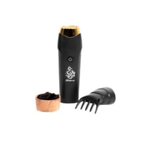 مبخرة الكترونية للشعر قابلة للشحن جميرا - لون اسود