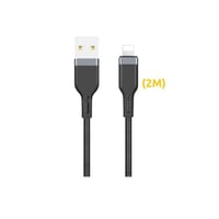 كيبل ايفون USB قماش (2M) من ماركة WIWU