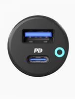 باورلوجي شاحن سيارة بقوة 32 واط PD و يو اس بي معتم...