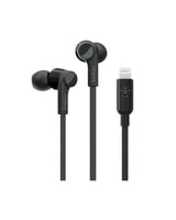 سماعة بيلكن بسلك لايتننق مع ميكروفون مدمج - اسود