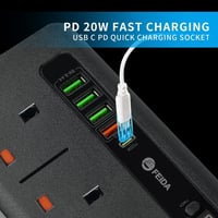 عرض بكج فيدا التوصيلة الذكية 3 متر 3000 واط وا 5 ك...