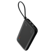 بورودو بلو 10000 مللي أمبير باور بانك - أسود