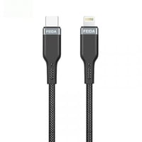 كيبل ايفون تايب سي pd قماش 1.20متر فيدا