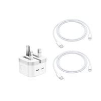 عرض فيش منفذين 50 واط مع 2 كيبل PD بطول متر