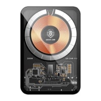 بنك طاقة ماج سيف متعدد المنافذ بـ تصميم شفاف فائق...