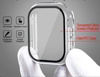 غطاء حماية واقي شاشة للساعة شفاف