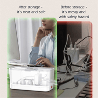 توصيلة البوكس بطول 3 متر مع صندوق لترتيب الاسلاك و...