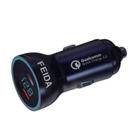 شاحن سيارة فيدا مخرج USB + مخرج PD ماركة FEIDA