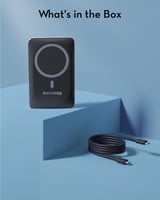 بطارية راف باور 10000 بايونير بمنفذ تايب سي ومنفذ...