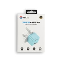 فيدا - شاحن بقوة 20 w حجم صغير وألوان جميله