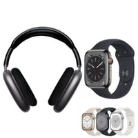 عرض ساعة فيدا ستان ستيل الجيل الثامن وسماعة راس بل...