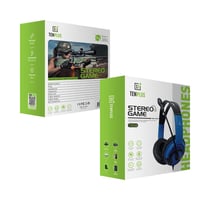 سماعة راس تن بلس للالعاب مع مايك 3.5mm منفذ TENPLU...